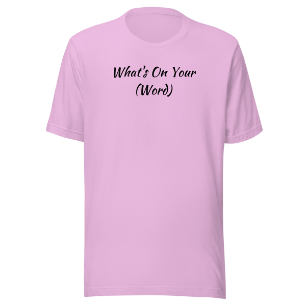 What's On Your (Word)